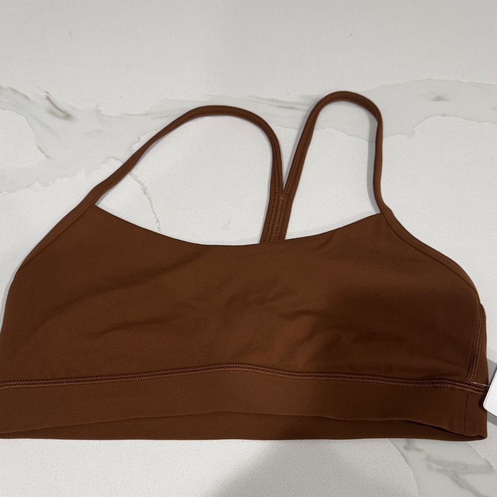 lululemon athletica Brown Sports Bra